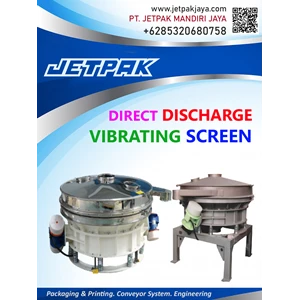 DIRECT DISCHARGE VIBRATING SCREEN MACHINE