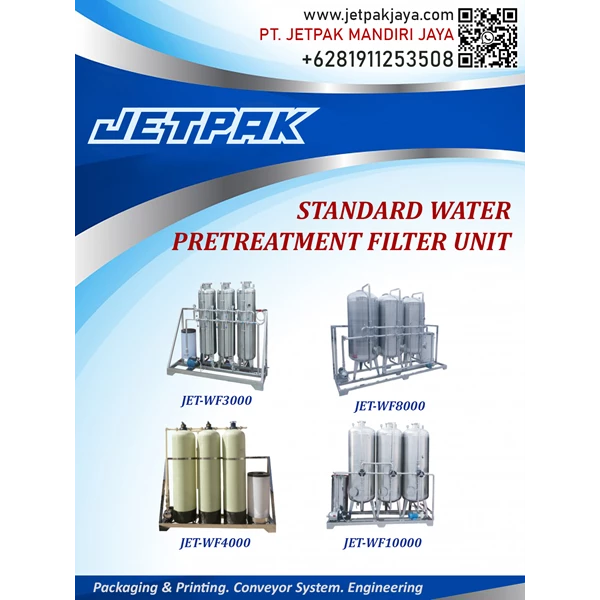 STANDARD WATER PRETREATMENT FILTER UNIT - Filter Air