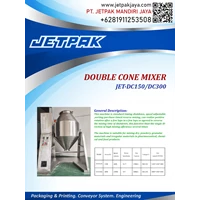 Vertical Mixer Double Cone JET DC-150/DC300