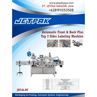 AUTOMATIC FRONT & BACK PLUS TOP 3 SIDES LABELING MACHINE JET-SL-DT