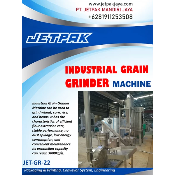 INDUSTRIAL GRAIN GRINDER MACHINE - Mesin Grinder