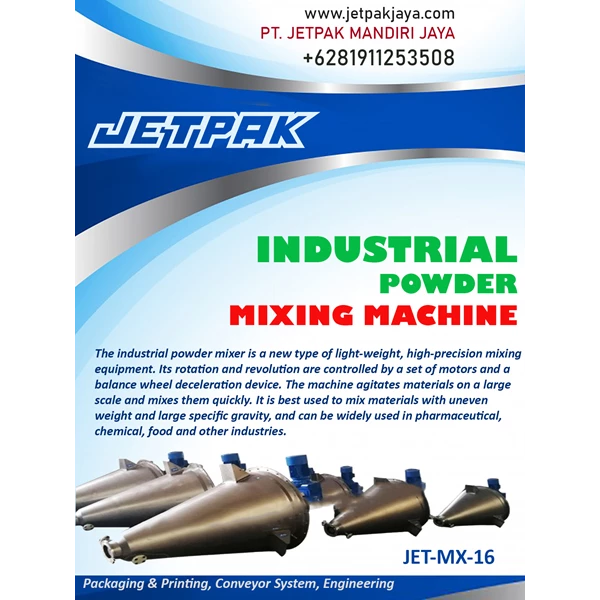 INDUSTRIAL POWDER MIXING MACHINE - Mesin Mixer