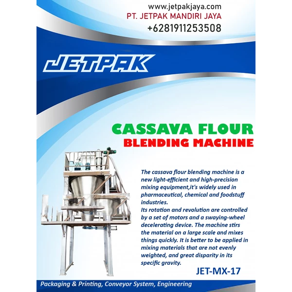 CASSAVA FLOUR BLENDING MACHINE - Mesin Mixer