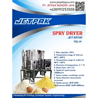 SPRY DRYER JET-SR100 10L-H - Mesin Spray Dryer