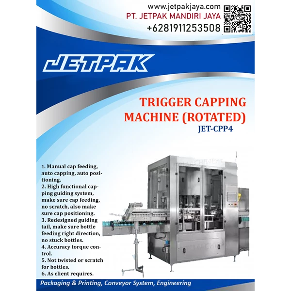 Bottle Capping Machine - Jet-CPP4