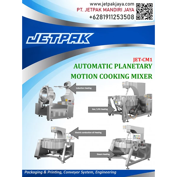 AUTOMATIC PLANETARY MOTION COOKING MIXER - JET-CM1