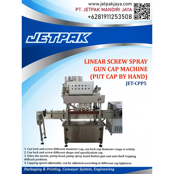 Linear Bottle Capping Machine -CPP5