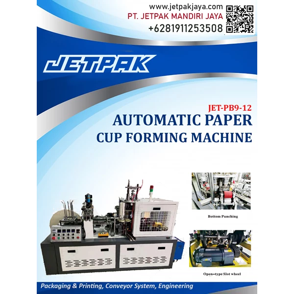 Automatic Paper Cup Forming Machine -JET-PB9-12