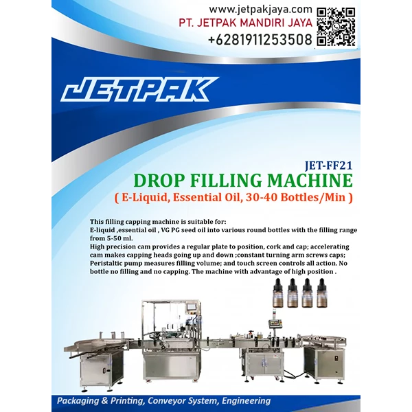 Drop Filling Machine - JET-FF21