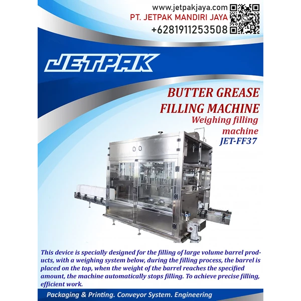 Butter Grease Filling Machine - JET-FF37