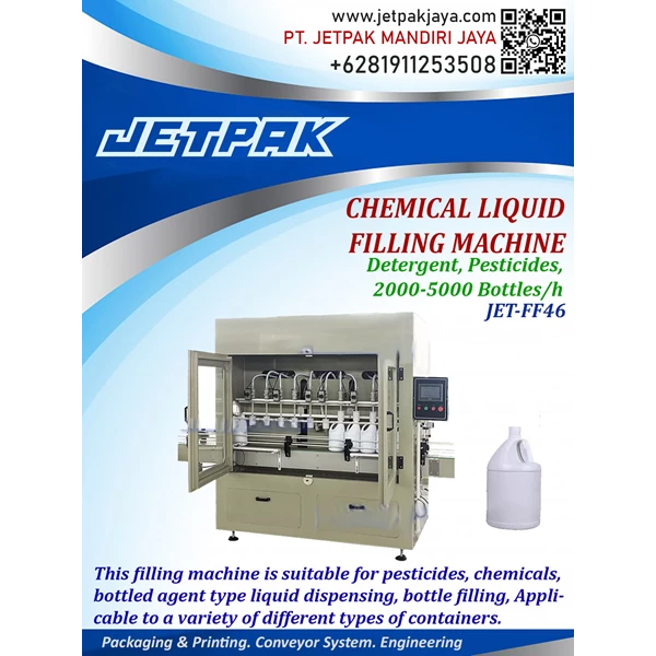 Chemical Liquid Filling Machine -JET-FF46
