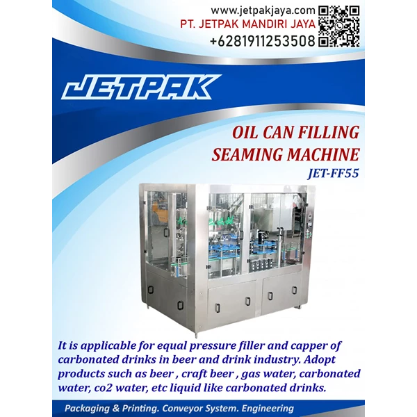 Oil can Filling Sealing Machine