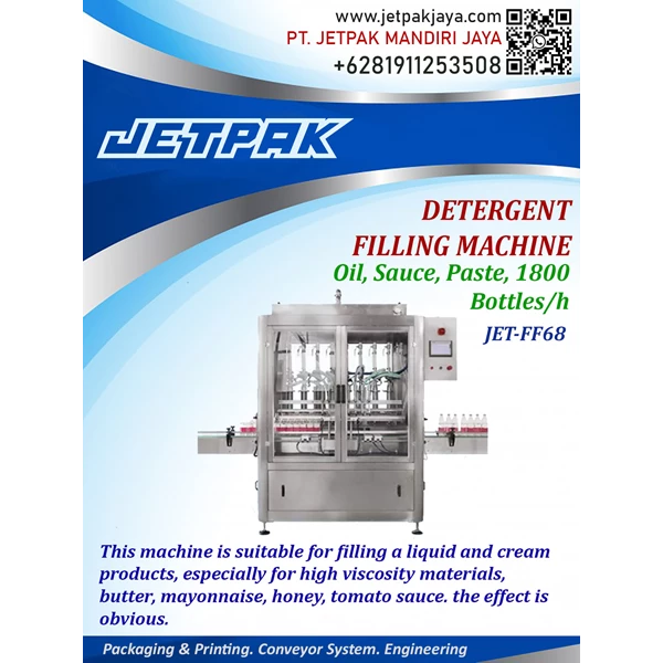 Detergent Filling Machine - JET-FF68