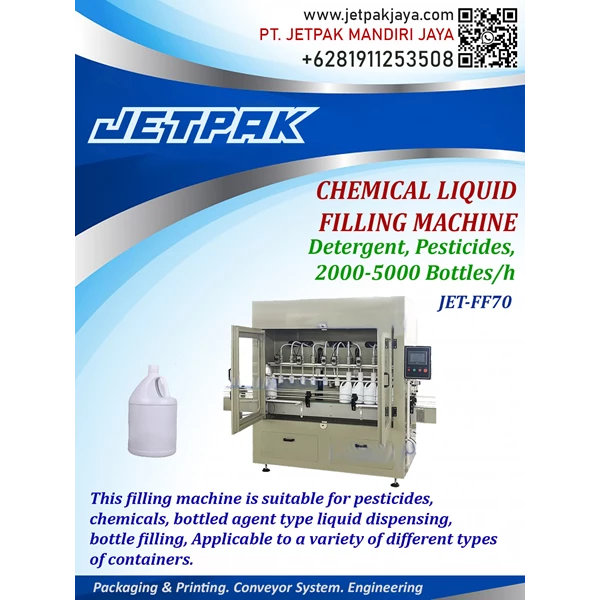 Chemical Liquid Filling Machine  -JET-FF70