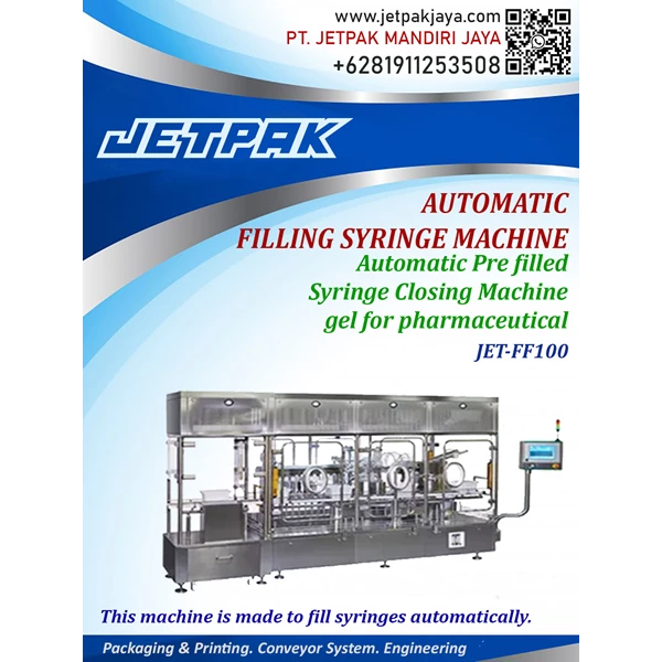 Automatic Filling Syringe Machine -JET-FF100