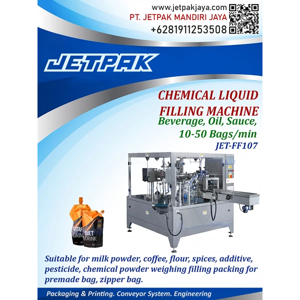 Chemical Liquid Filling Machine -JET-FF107
