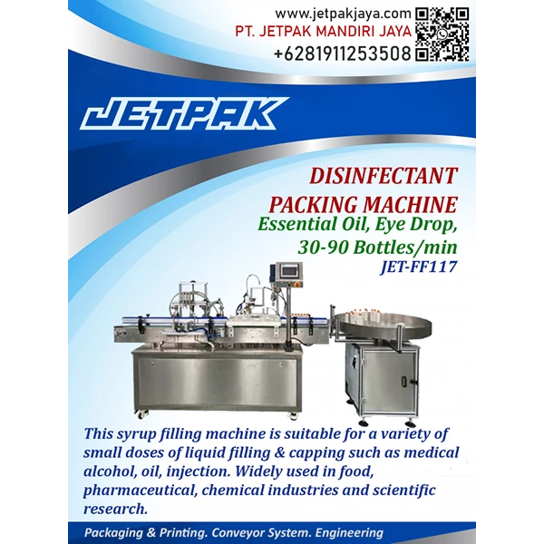 Disinfactant Packing Machine - JET-FF117