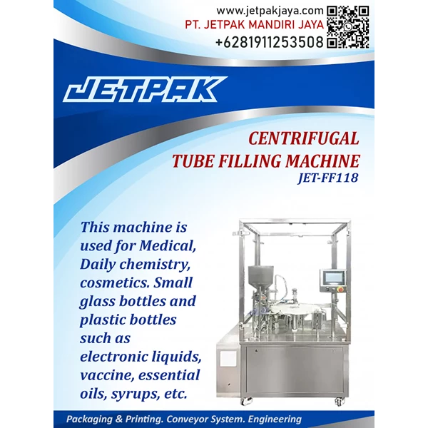 Centrifugal Tube Filling Machine - JET-FF118