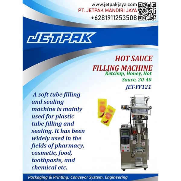 mesin pengisi saus pedes - JET-FF121