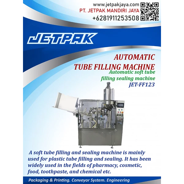 Automatic Tube Filling Machine - JET-FF123
