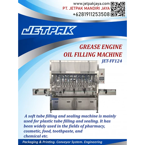 Grease Engine Oil Filling Machine - JET-FF124