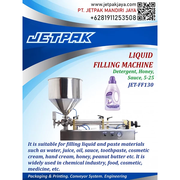 Liquid Filling Machine - JET-FF130