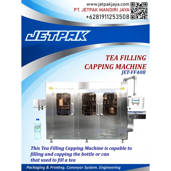 Tea Filling Capping Machine - JET-FF408