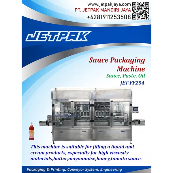 sauce packaging machine - JET-FF254