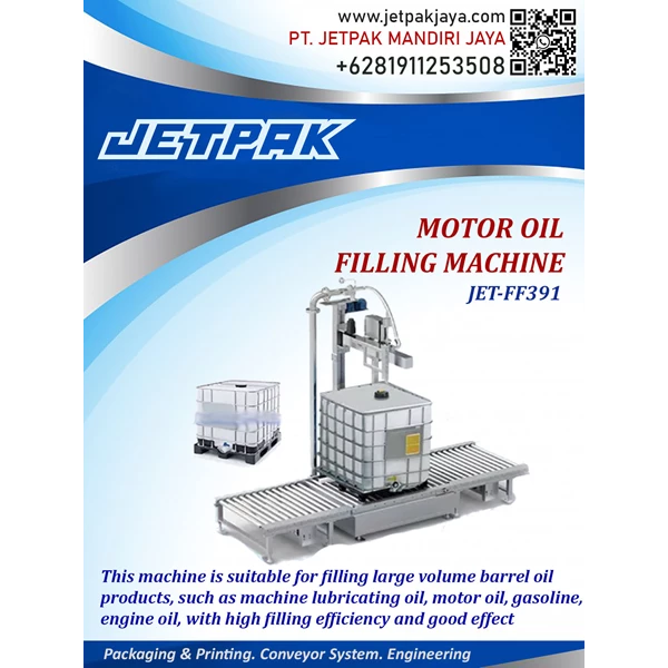 Motor Oil filling machine - JET-FF391
