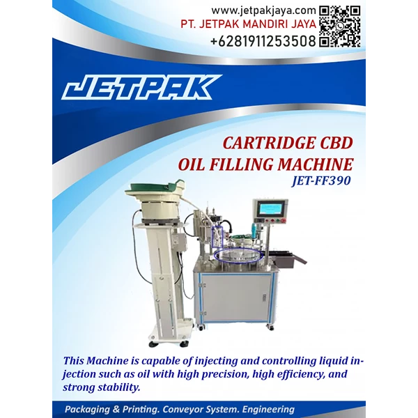 Cartridge CBD Oil Filling Machine - JET-FF390