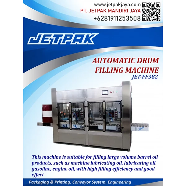 Automatic Drum Filling Machine - JET-FF382