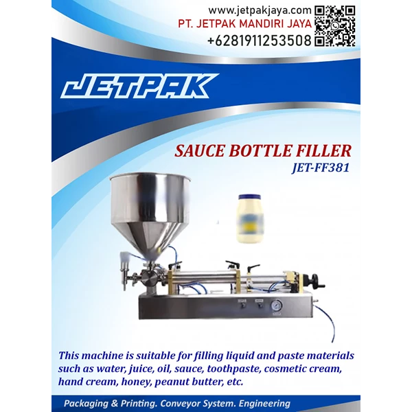 Sauce Bottle Filler - JET-FF381