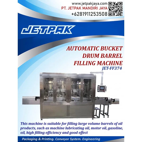 Automatic Bucket Drum Barrel Filling Machine - JET-FF374