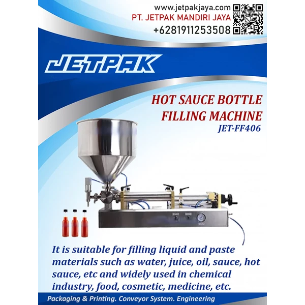 mesin pengisi botol saus - JET-FF406