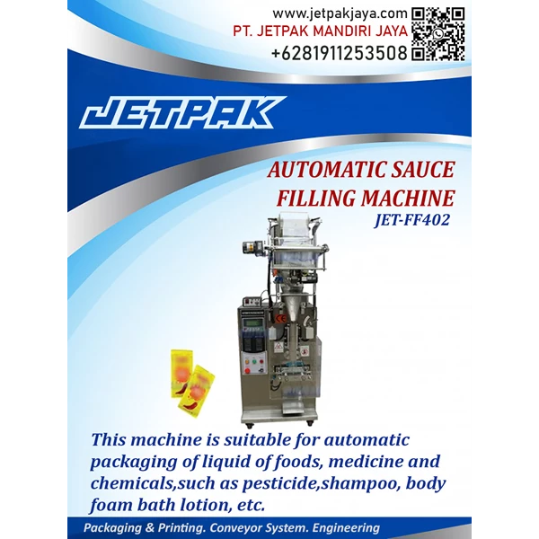 Automatic Sauce Filling Packaging Machine  - JET-FF402
