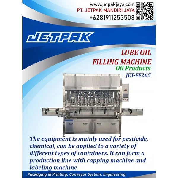Lube Oil Filling Machine - JET-FF265