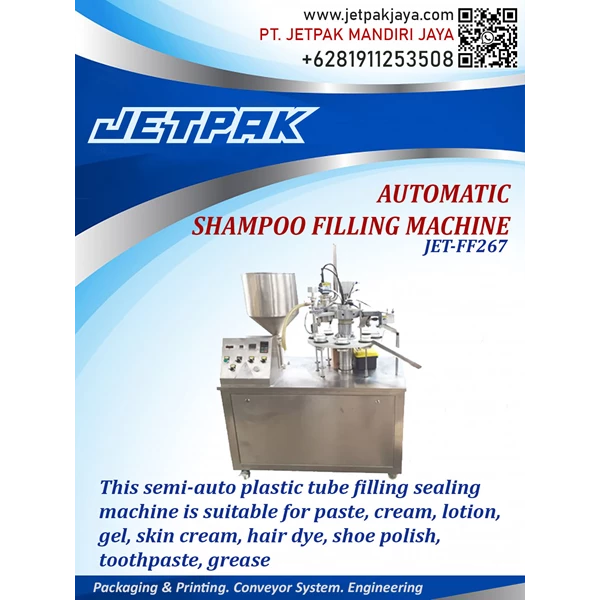 Automatic Shampoo Filling Machine - JET-FF267