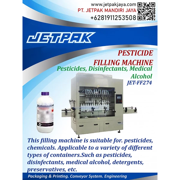 Pesticide Filling Machine - JET-FF274