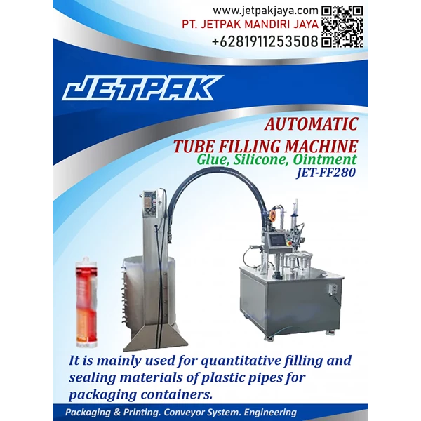 Automatic Tube Filling Machine - JET-FF280