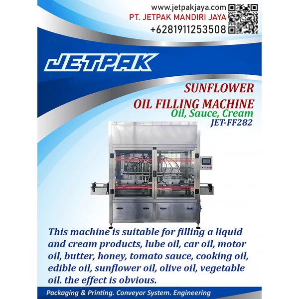 Sunflower Oil Filling Machine - JET-FF282