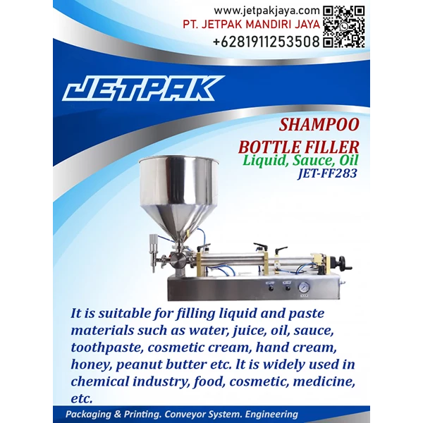 Shampoo Bottle Filler - JET-FF283