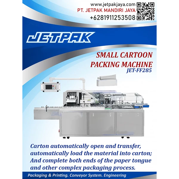 Automatic Small Cartoon Packing Machine - JET-FF285