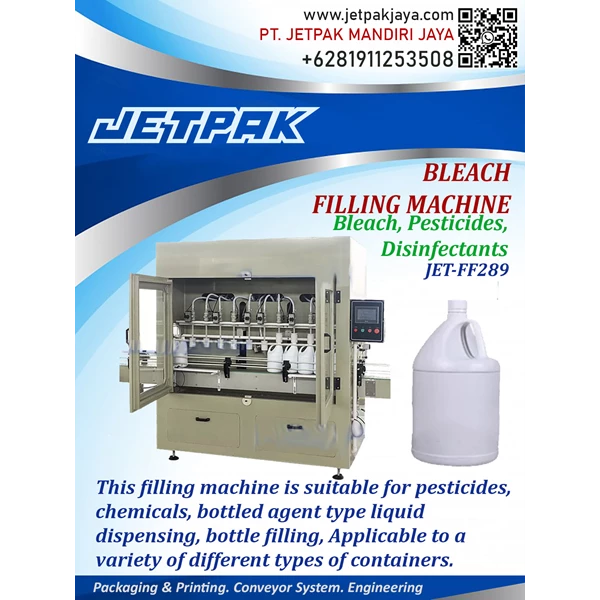 Bleach Filling Machine - JET-FF289