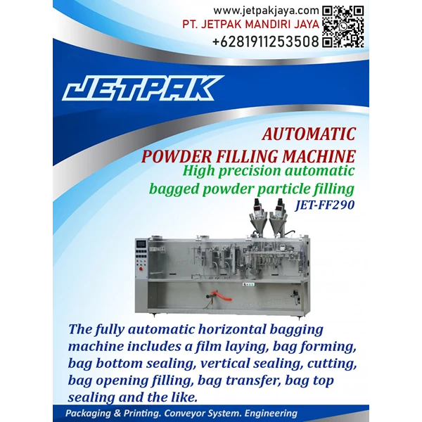 Automatic Powder Filling Machine - JET-FF290 