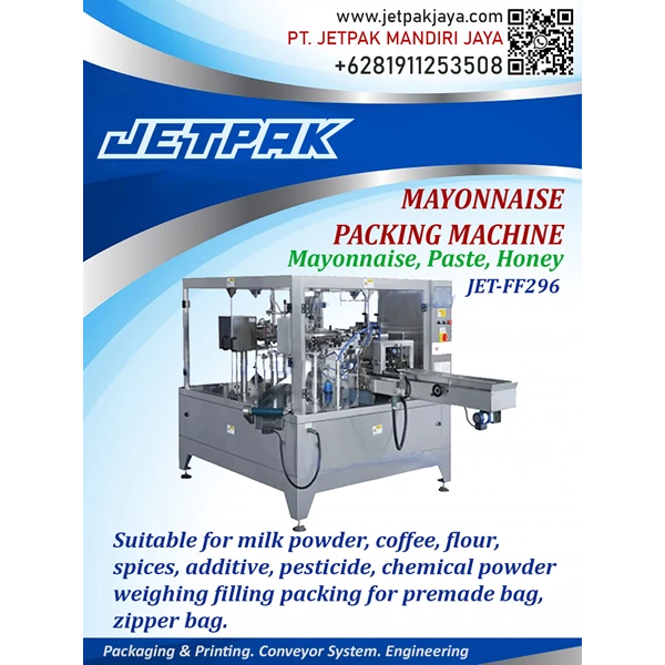Mayonnaise Packing Machine - JET-FF296