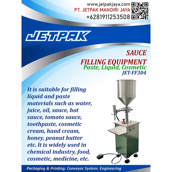 Sauce Filling Equipment - JET-FF304