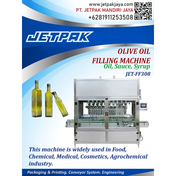 Olive Oil Filling Machine - JET-FF308