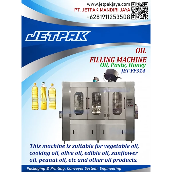 Oil Filling machine - JET-FF314