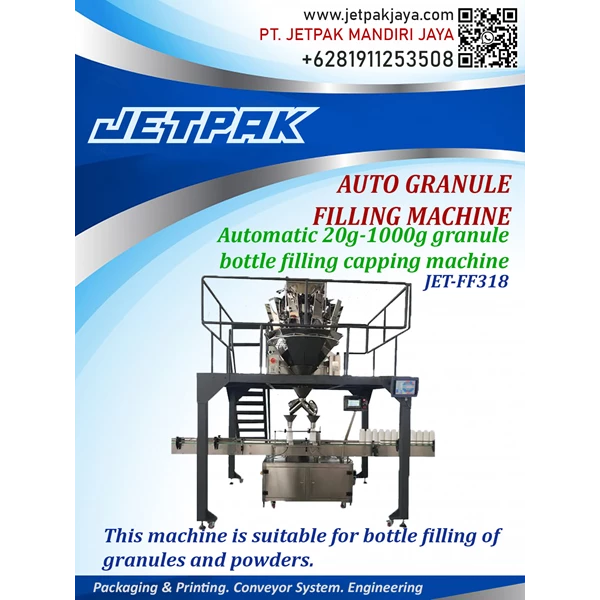 Automatic Granule Filling Machine - JET-FF318