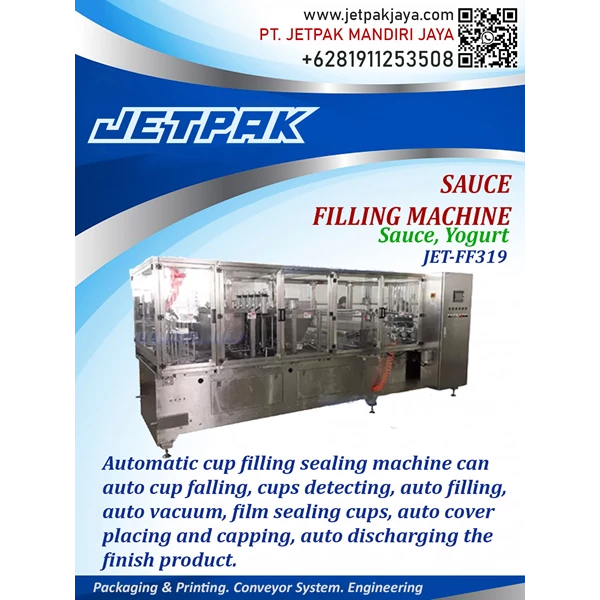 Automatic Sauce Filling Machine - JET-FF319